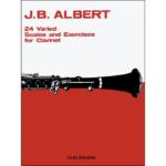 24 varied scales by albert - clarinet
