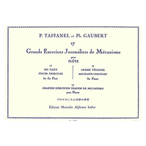 taffanel-gaubert exercises for flute
