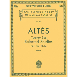 altes 26 selected studies flute