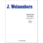 bassoon studies op 8 no 2 for advanced players-weissenborn