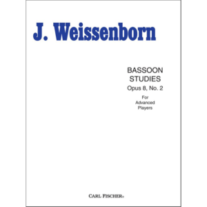 bassoon studies op 8 no 2 for advanced players-weissenborn