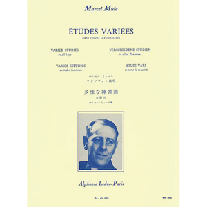 etudes variees for saxophone-mule