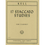 kell 17 staccato studies clarinet