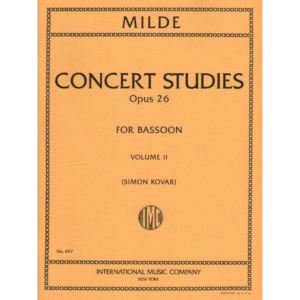 50 concert studies for bassoon-milde