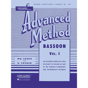 rubank advanced vol 1 method bassoon