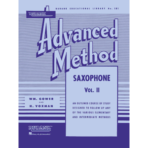 rubank adv vol 2 saxophone