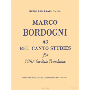 43 Bel Canto Studies for Tuba