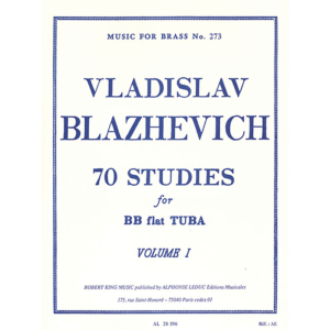 blazhevich 70 studies vol1 tuba