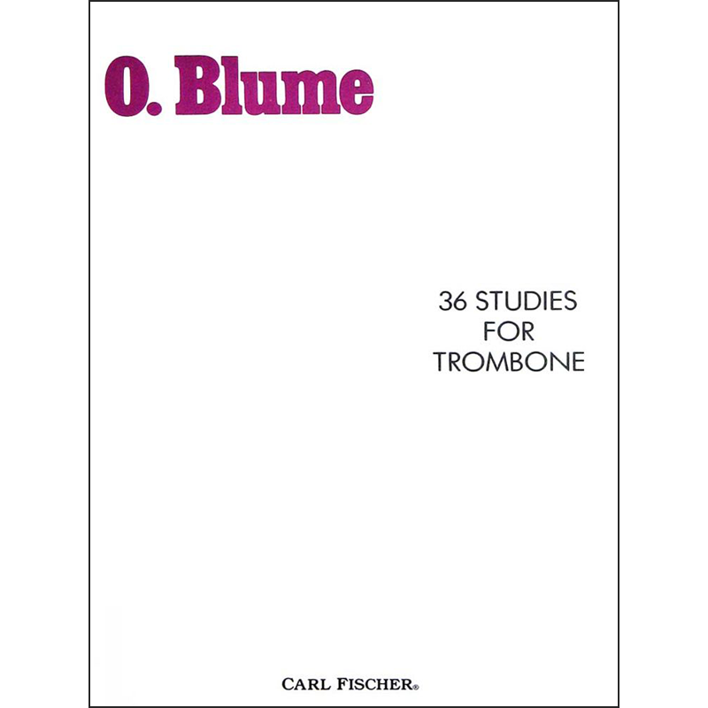 blume-36 studies for trombone
